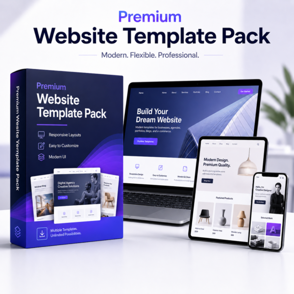 Premium Website Template Pack
