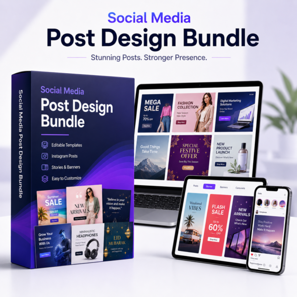 Social Media Post Design Bundle